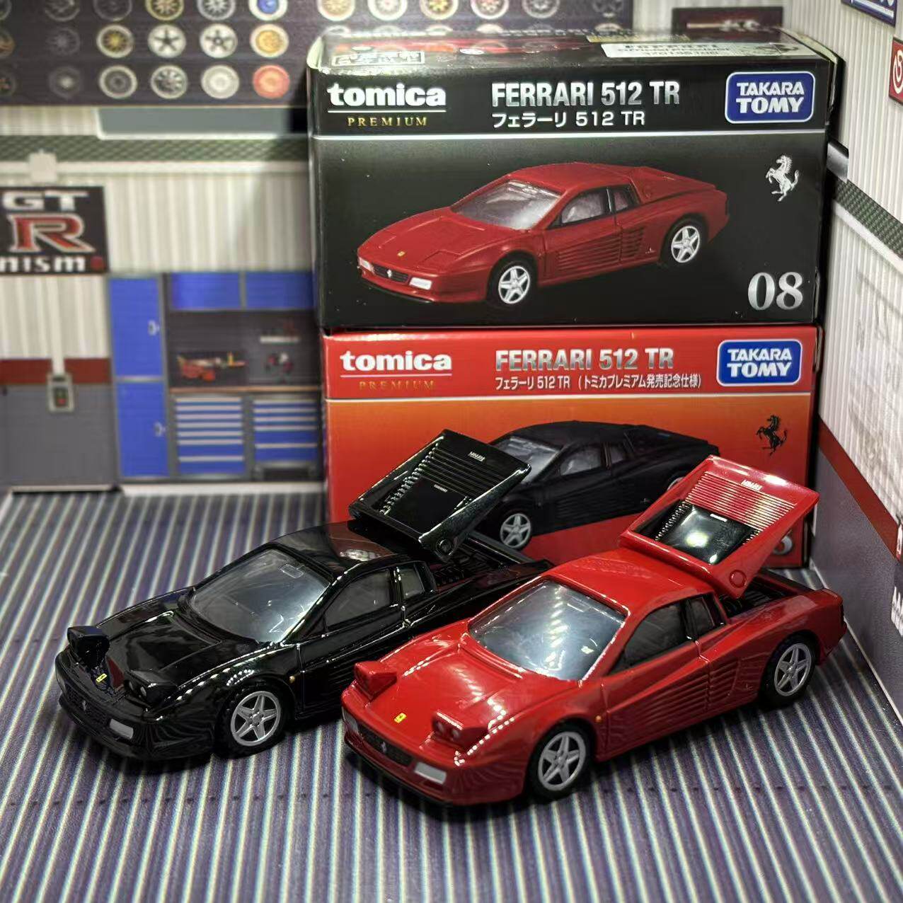 Vintage Collectible Model Cars - ทาคาร่า โทมิก้า พรีเมียม 08 เฟอร์รารี 512