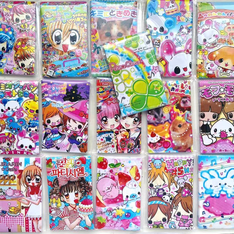 Vintage Items - สติกเกอร์ลายการ์ตูนเฮเซย์สไตล์เรโทร 20 ชิ้น/แพ็ค ลายแมวน่ารัก กระต่าย สัตว์ต่างๆ