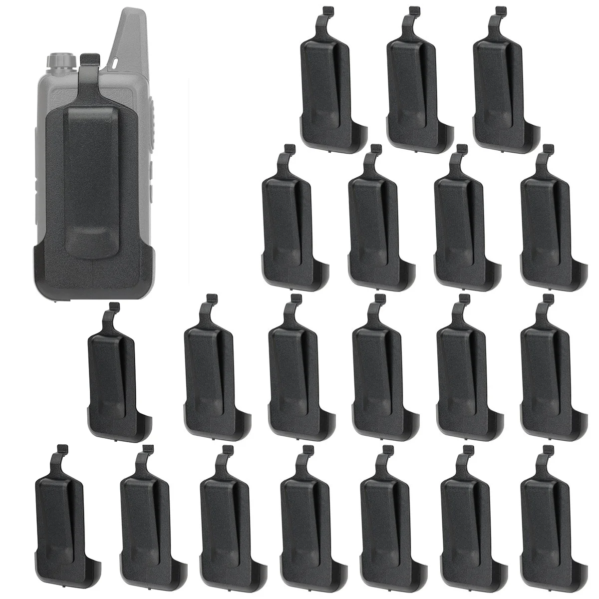 Cassette Walkman Belt - Walkie Talkie เข็มขัดคลิป 5/10/20pcs คลิปด้านหลังสําหรับ Baofeng