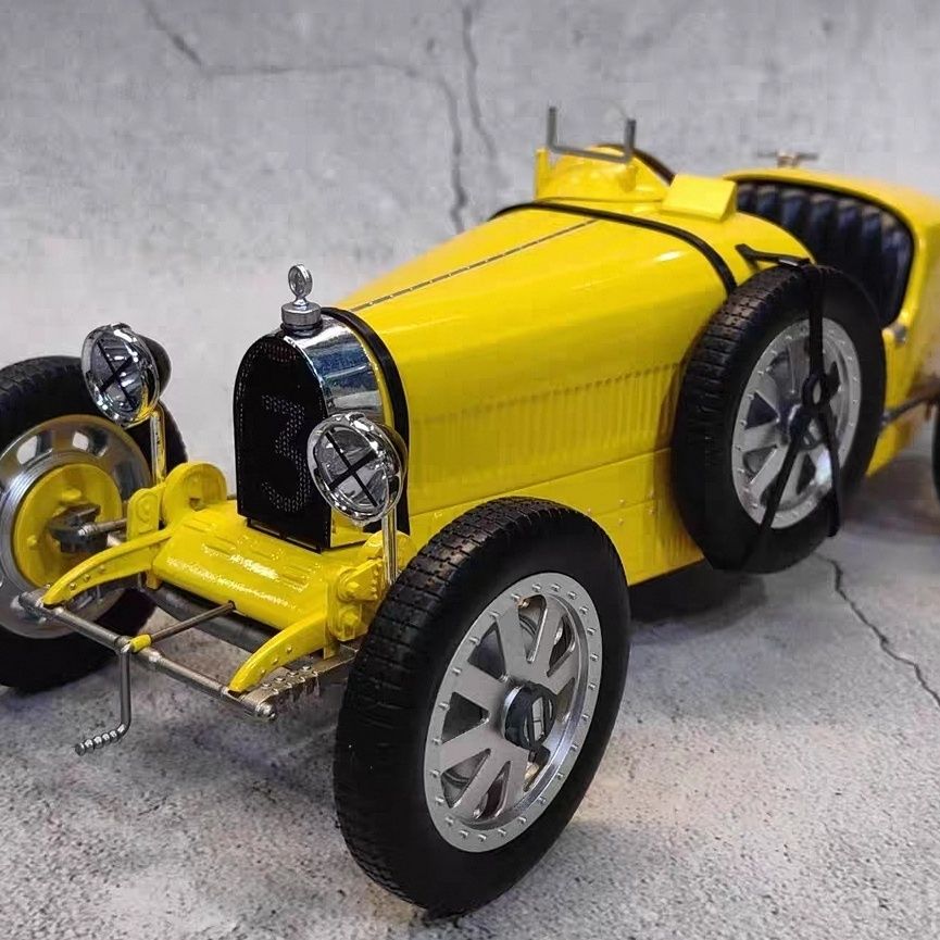Vintage Collectible Model Cars - NOREV 1/12 บูกัตติ T35 รถคลาสสิกแบบเปิดประทุน รุ่นสะสม