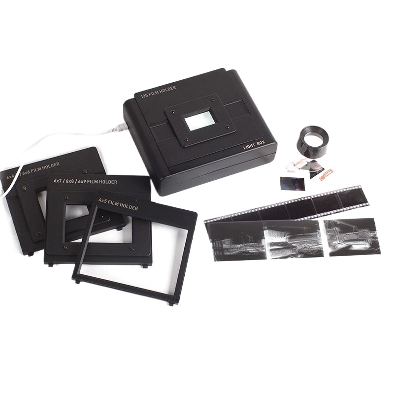 Slide Film 120 - เครื่องสแกนฟิล์มนেกาทีฟพร้อมแหล่งกำเนิดแสง LED, เครื่องดูฟิล์ม 135 120 4x5,