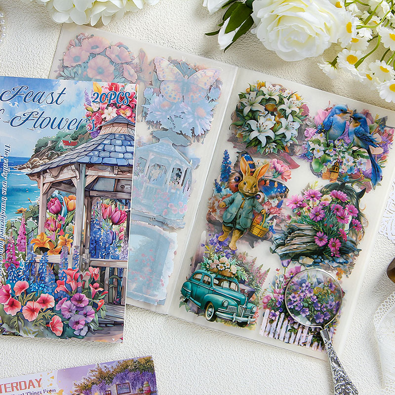 20 ชิ้น/หนังสือสติกเกอร์สัตว์เ - Vintage Collectible Books บทวิจารณ์และราคา