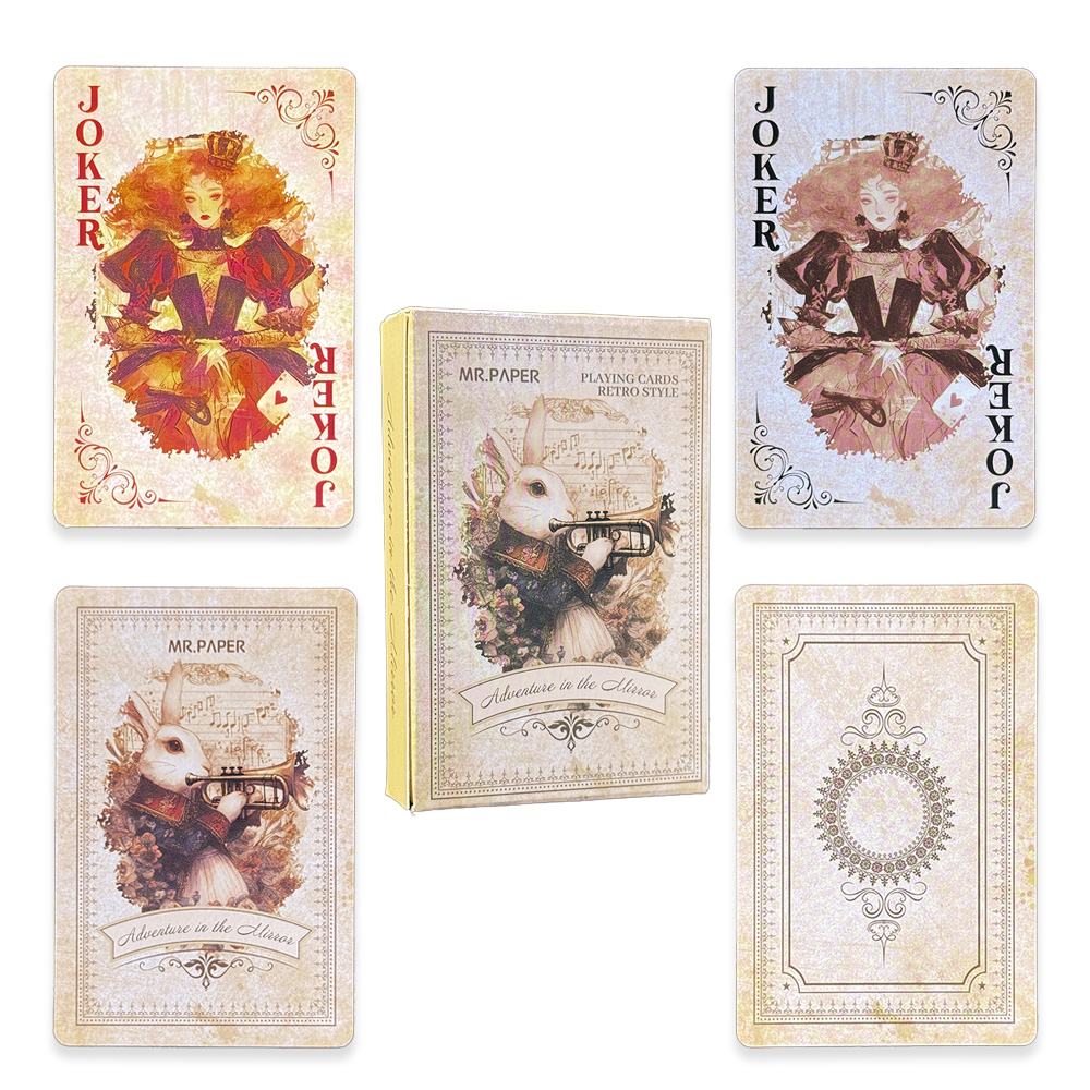55 ชิ้น ไพ่อลิซในแดนมหัศจรรย์  - Vintage Collectible Board Games บทวิจารณ์และราคา