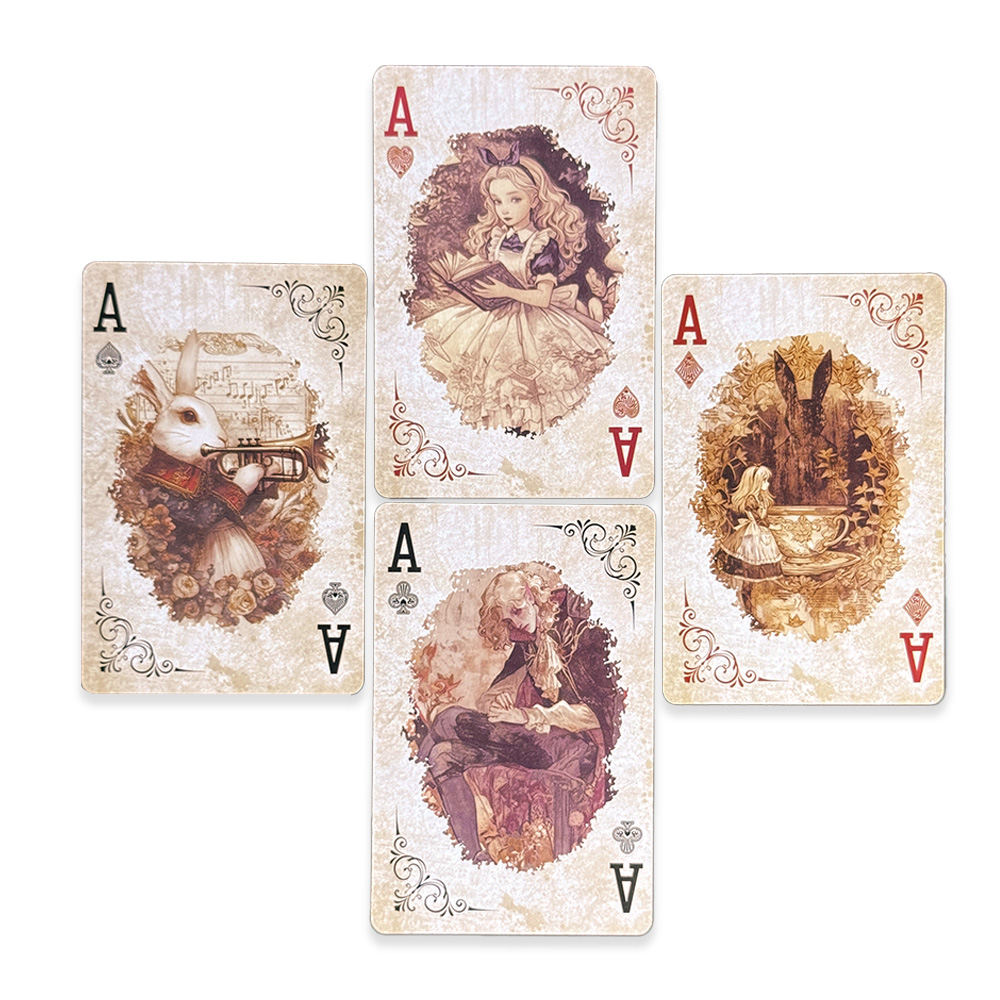 55 ชิ้น ไพ่อลิซในแดนมหัศจรรย์  - Vintage Collectible Board Games บทวิจารณ์และราคา