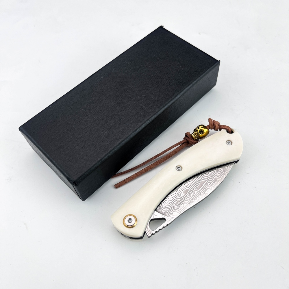 มีดพับเหล็กดามัสกัสโบราณขนาดเล - Vintage Collectible Pocket Knives บทวิจารณ์และราคา