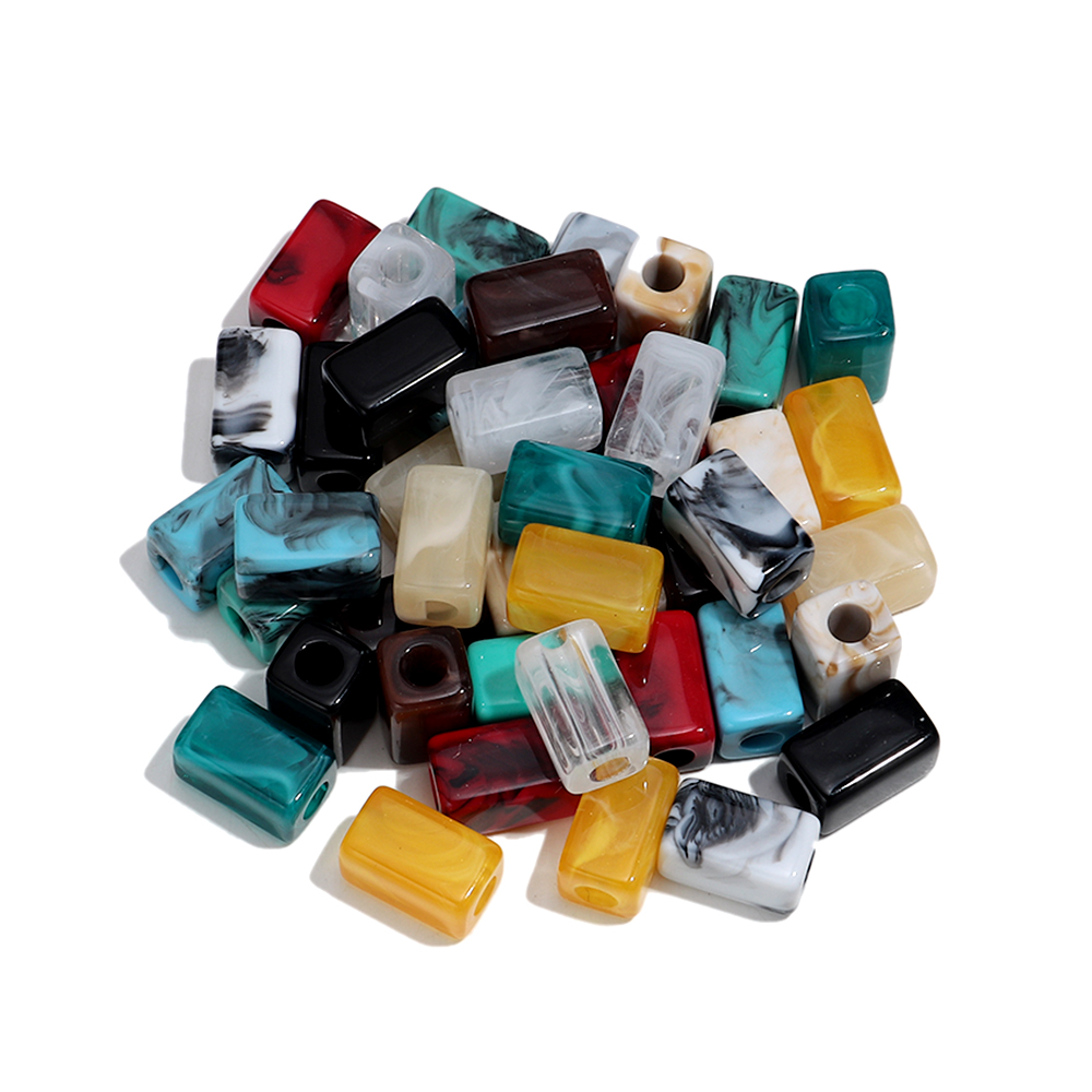 ลูกปัดเรซิ่นสีหินอ่อนทรงเรขาคณ - Vintage Collectible Marbles บทวิจารณ์และราคา