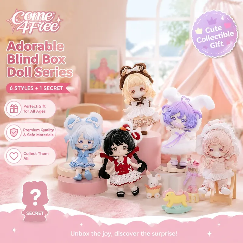 Come4free Blind Box Series ตุ๊ - Collectible & Vintage Dolls For Wedding บทวิจารณ์และราคา