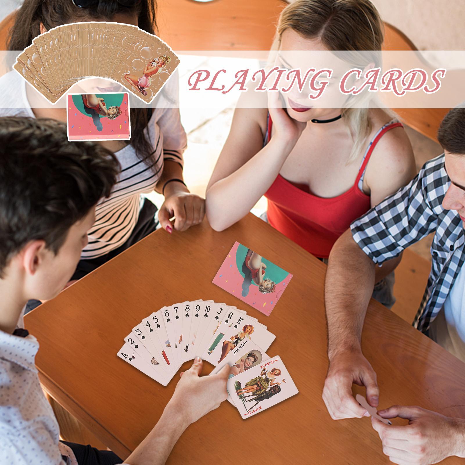 Vintage บัตรดาดฟ้า Retro โป๊กเ - Vintage Collectible Board Games บทวิจารณ์และราคา