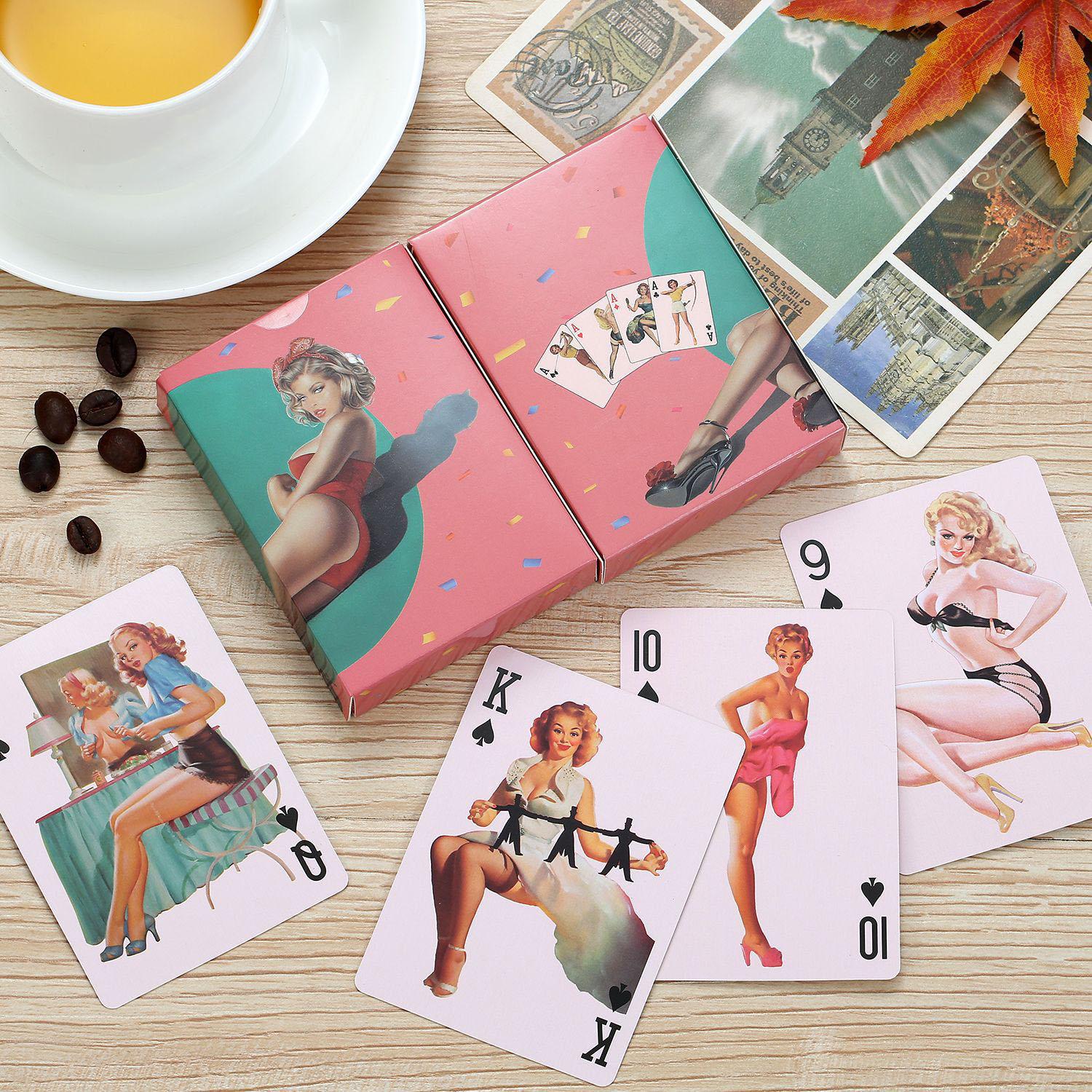 Vintage บัตรดาดฟ้า Retro โป๊กเ - Vintage Collectible Board Games บทวิจารณ์และราคา