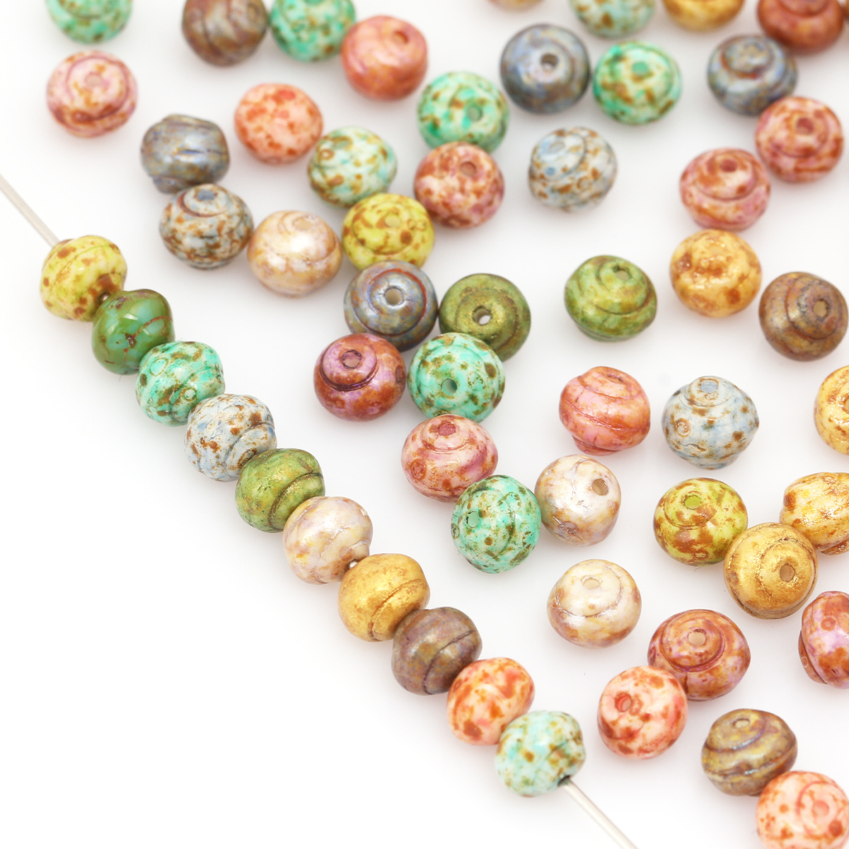 ประมาณ 12/24 ชิ้น สีสุ่ม 6.5 ม - Vintage Collectible Marbles บทวิจารณ์และราคา