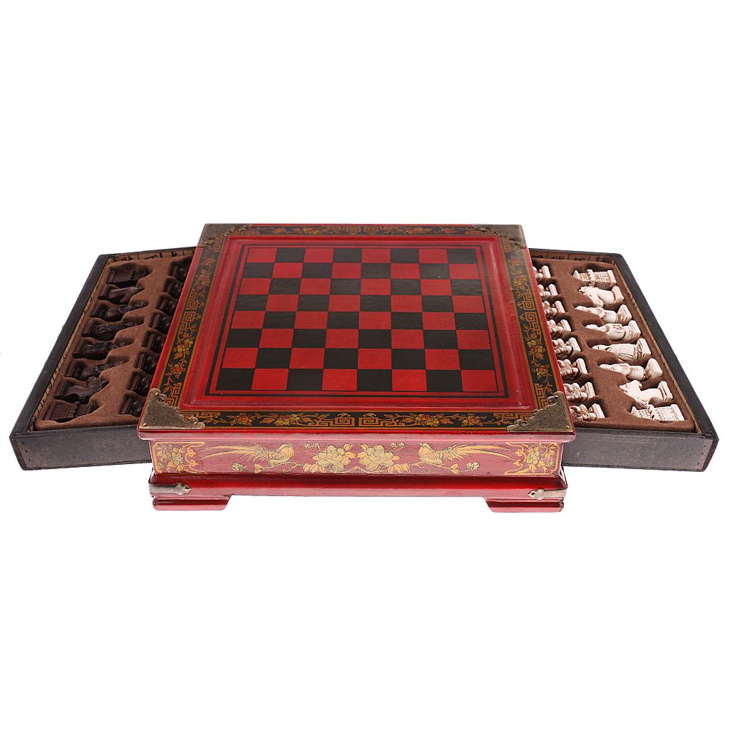 ชุดหมากรุกจีน ทำจากเรซิ่น ของเ - Vintage Collectible Board Games บทวิจารณ์และราคา