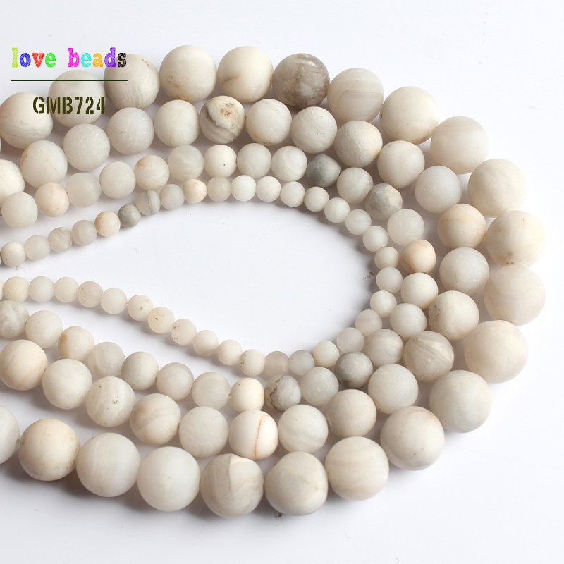 NATURAL Matte สีขาว Chrysocoll - Vintage Collectible Marbles บทวิจารณ์และราคา