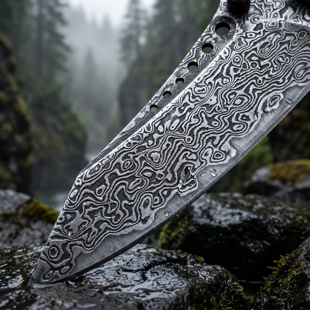 มีดพับลายดามัสกัสความแข็งสูง ม - Vintage Collectible Pocket Knives บทวิจารณ์และราคา
