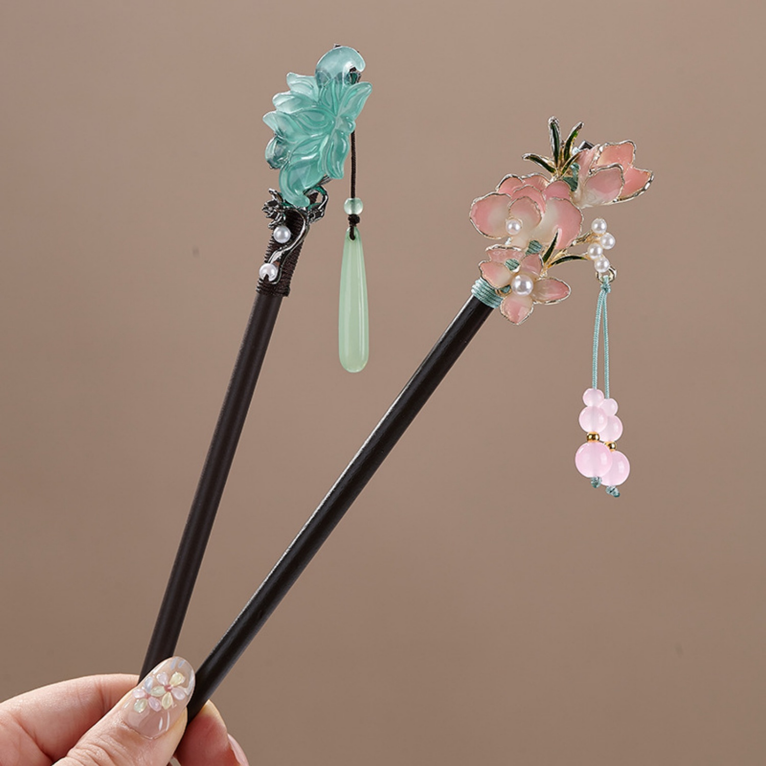 กิ๊บติดผมลายดอกไม้สไตล์วินเทจส - Vintage Collector บทวิจารณ์และราคา