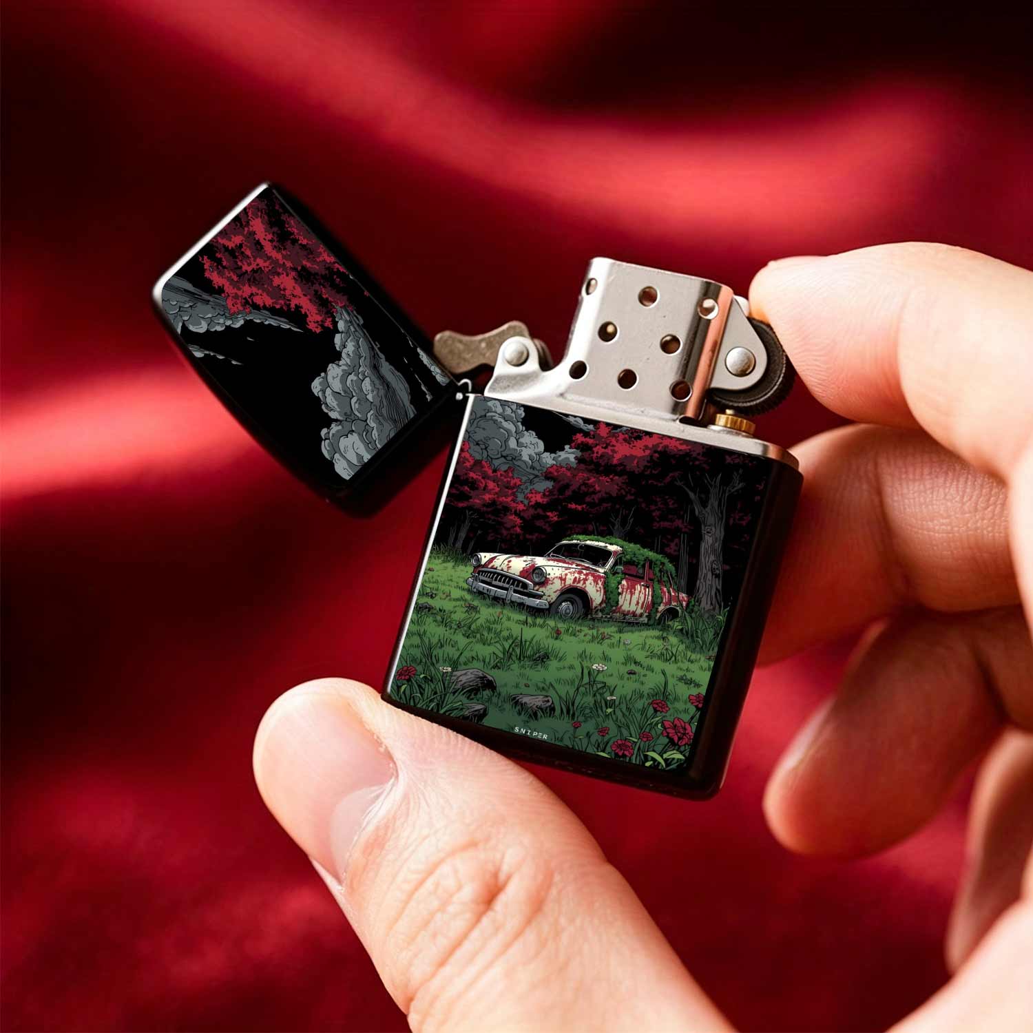 ไฟแช็กน้ำมันก๊าดแบบพลิกฝาปิดได - Collectible Vintage Tools บทวิจารณ์และราคา