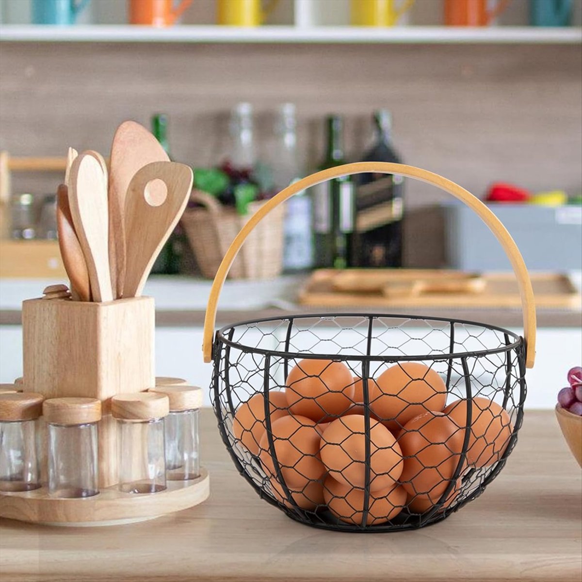 ตะกร้าใส่ไข่แบบลวดลายวินเทจ AB - Collectible Vintage Tools บทวิจารณ์และราคา