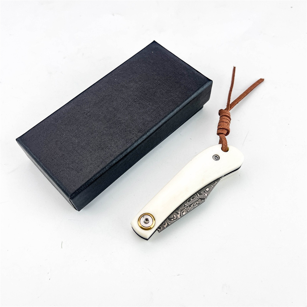 มีดพับดามัสกัส EDC วินเทจขนาดก - Vintage Collectible Pocket Knives บทวิจารณ์และราคา