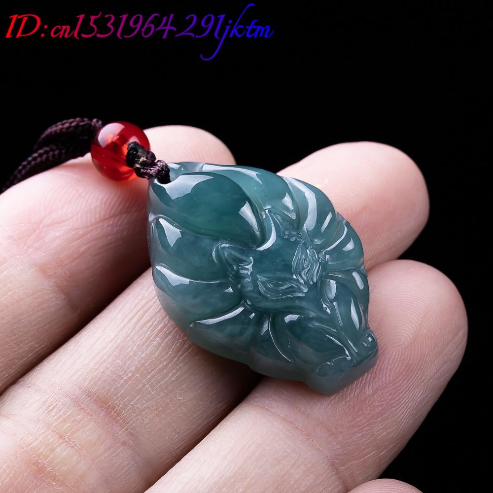 หยกพม่าธรรมชาติจี้รูปสุนัขจิ้ง - Vintage Collector บทวิจารณ์และราคา