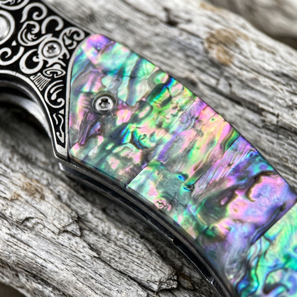 มีดพับลายดามัสกัสแบบวินเทจใหม่ - Vintage Collectible Pocket Knives บทวิจารณ์และราคา