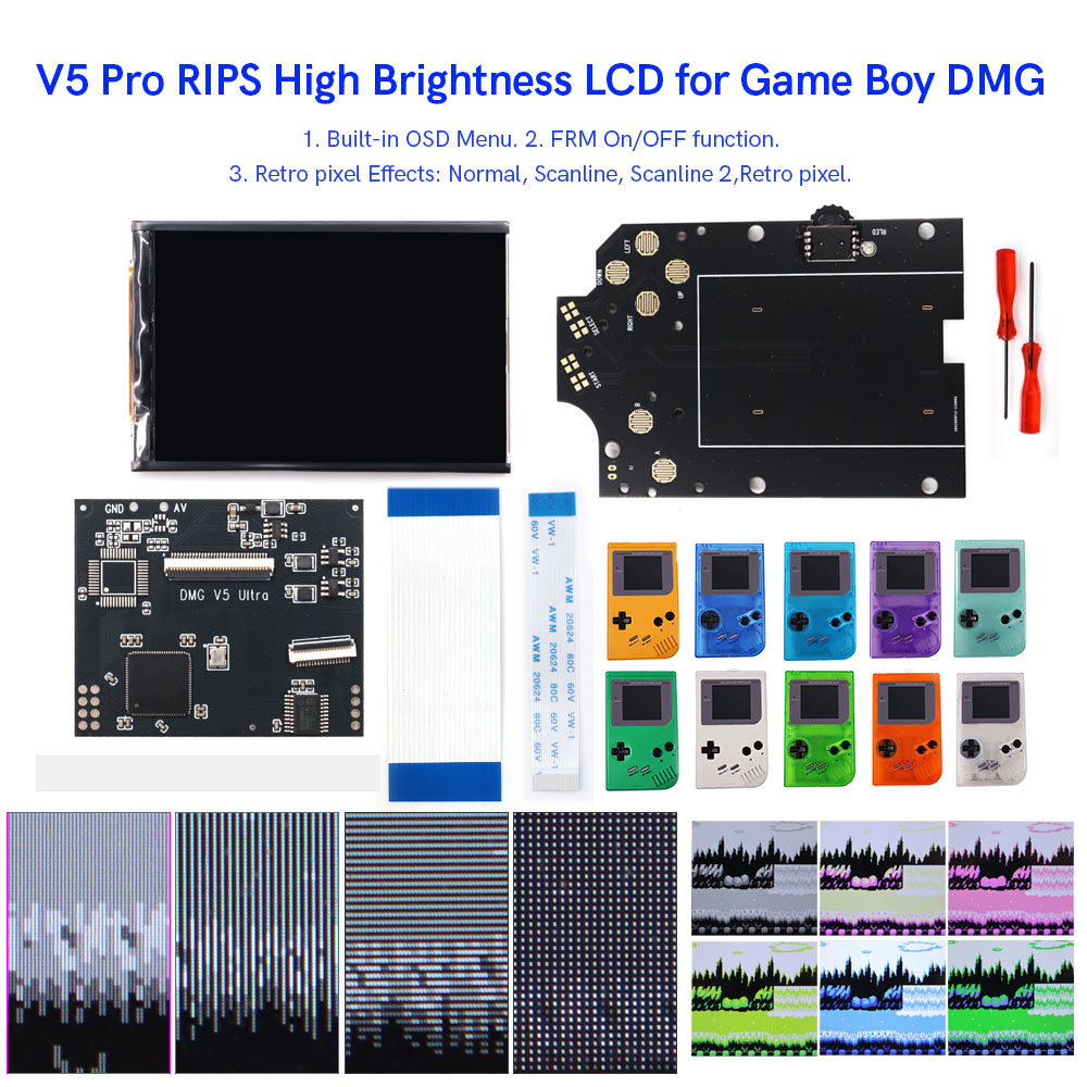 HISPEEDIDO สำหรับ GB Dmg V5 Pr - Vintage Game Collection บทวิจารณ์และราคา