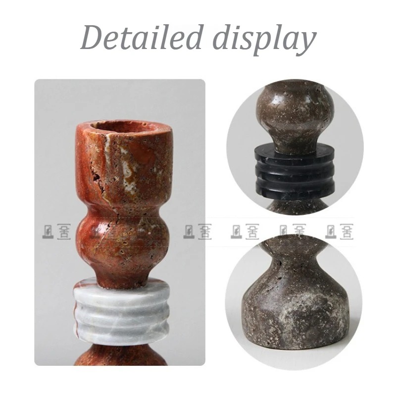 เชิงเทียนหินอ่อนสไตล์วินเทจสำห - Vintage Collectible Marbles บทวิจารณ์และราคา