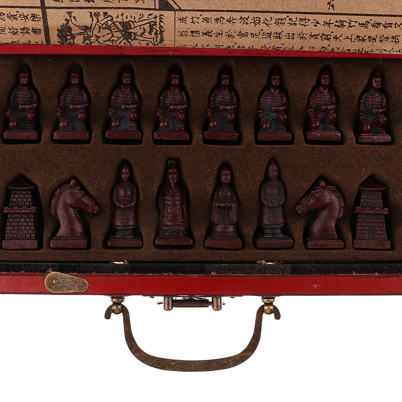 32 ชิ้น/เซ็ตรีซิ่นหมากรุกจีนแบ - Vintage Collectible Board Games บทวิจารณ์และราคา