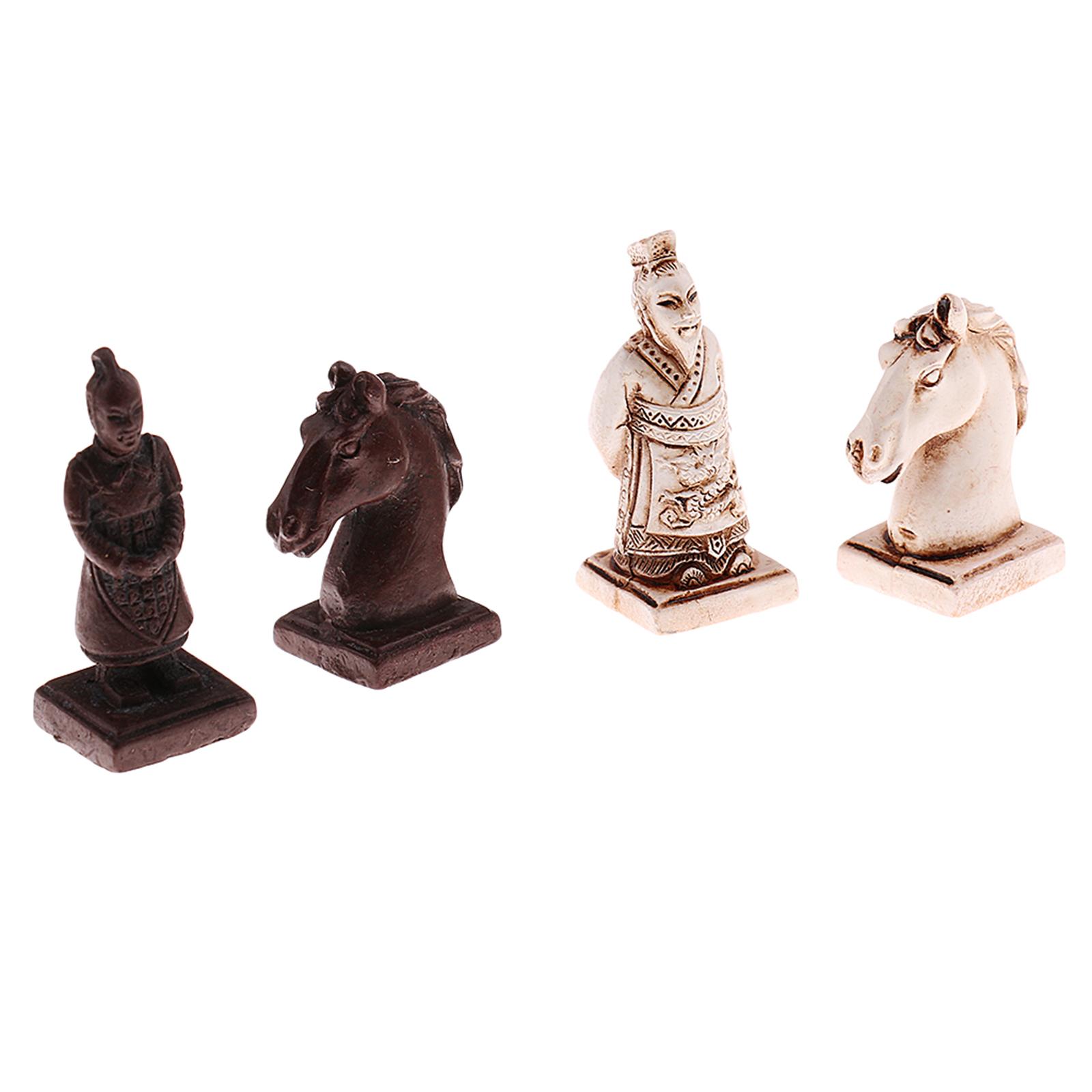 32 ชิ้น/เซ็ตรีซิ่นหมากรุกจีนแบ - Vintage Collectible Board Games บทวิจารณ์และราคา