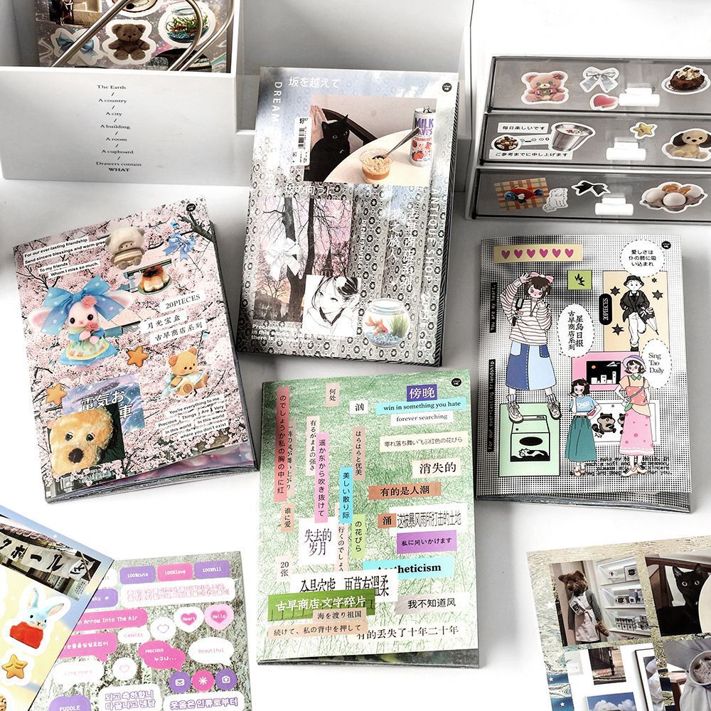 MINKYS 20 แผ่น/ชิ้นน่ารักสมุดบ - Vintage Collectible Books บทวิจารณ์และราคา