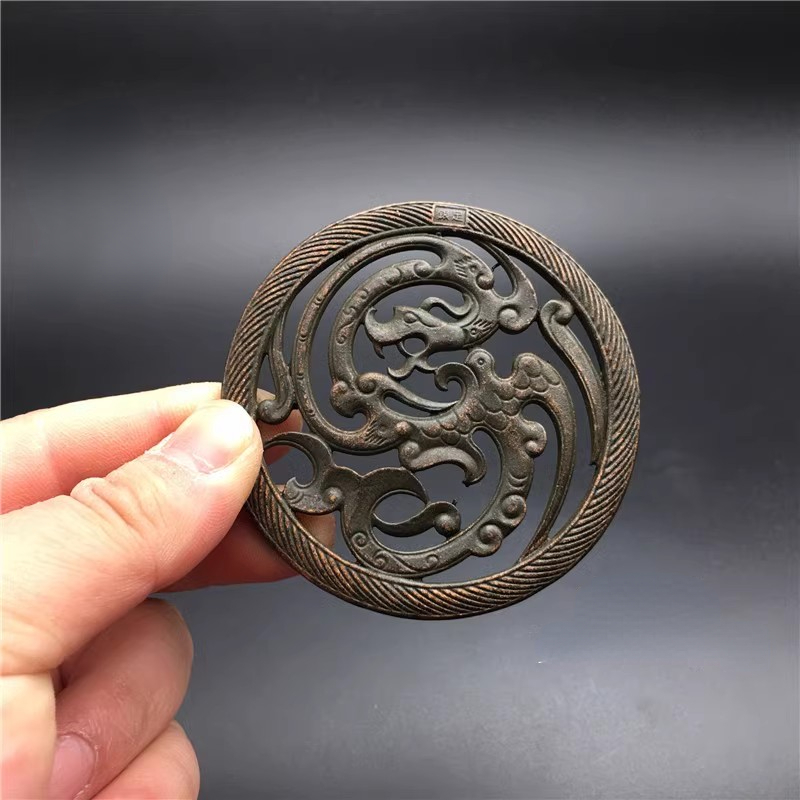 จี้ทองแดงโบราณจีน งานแฮนด์เมด  - Collectible Vintage Tools บทวิจารณ์และราคา
