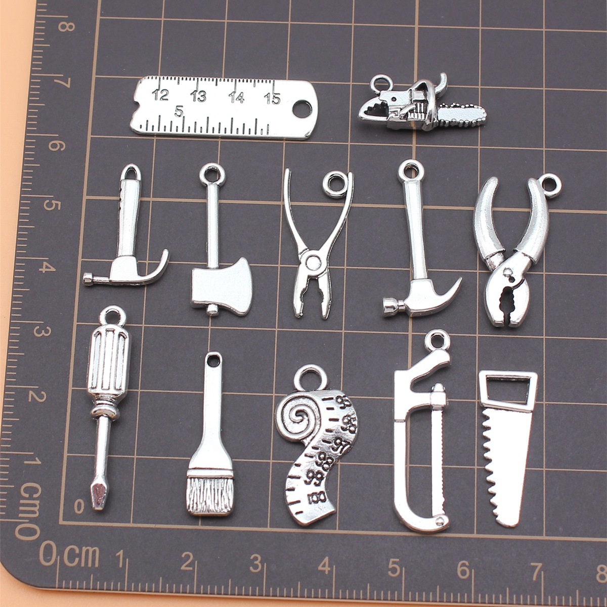 12 ชิ้นสีเงินโบราณเครื่องมือแป - Collectible Vintage Tools บทวิจารณ์และราคา