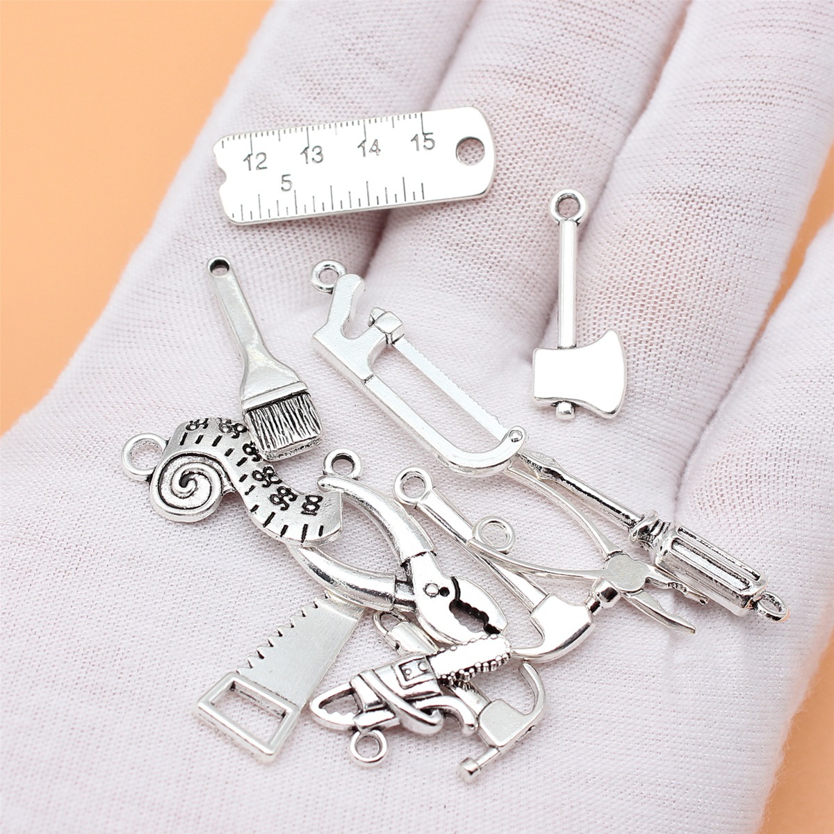 12 ชิ้นสีเงินโบราณเครื่องมือแป - Collectible Vintage Tools บทวิจารณ์และราคา